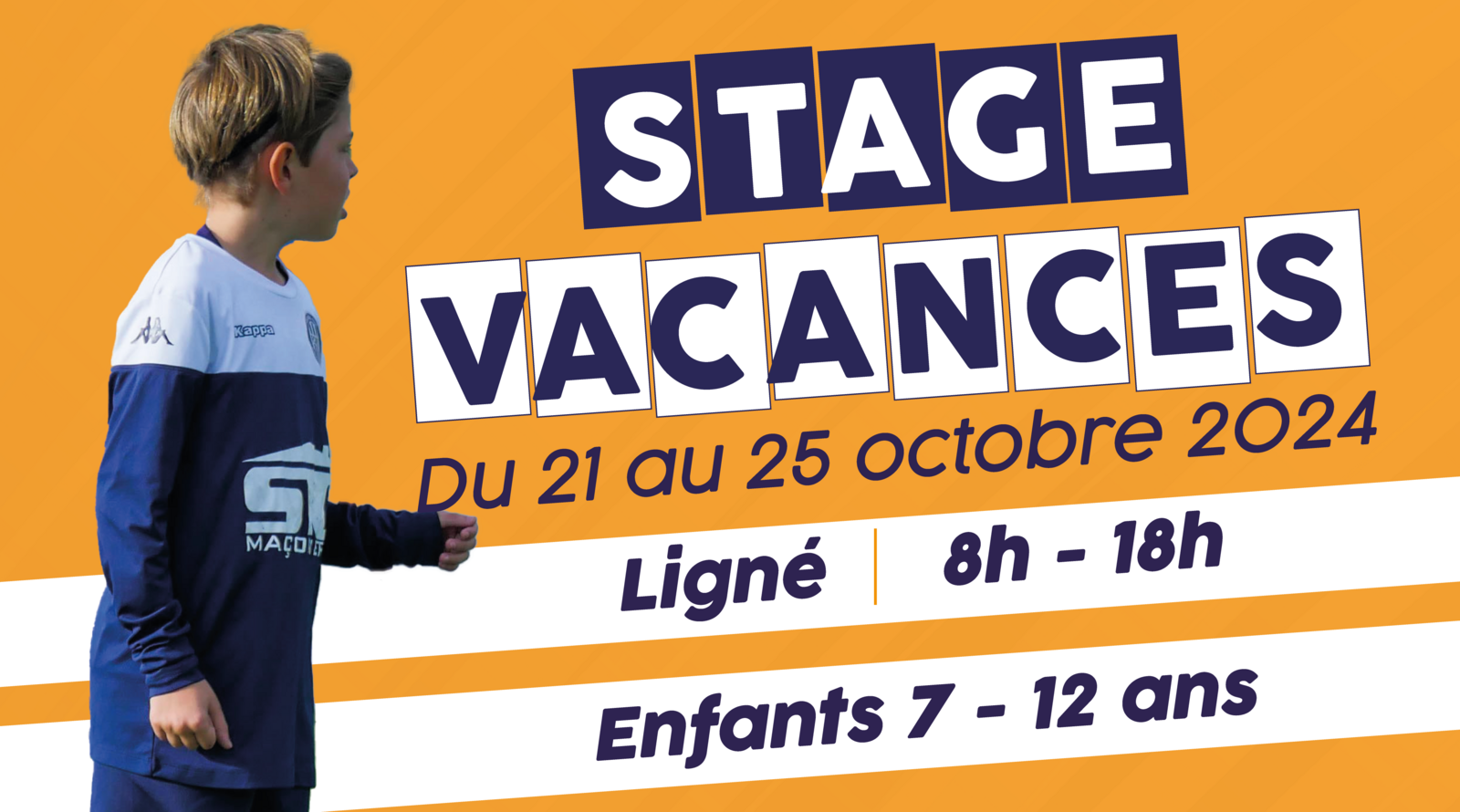 STAGE VACANCES OCTOBRE