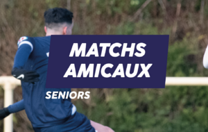 MATCHS AMICAUX SENIORS