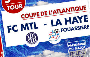 [CdA] FC MTL (A) - ASAG LA HAYE FOUASSIERE