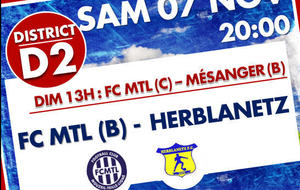 [D2] FC MTL (B) - HERBLANETZ (A)