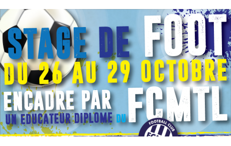 - Mini Stage FCMTL de la Toussaint - COMPLET