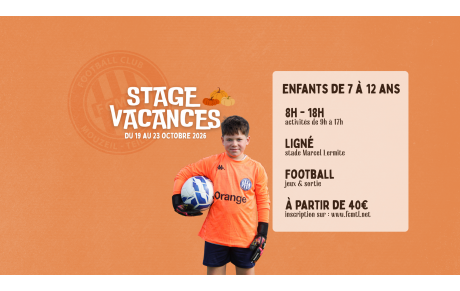 STAGE VACANCES